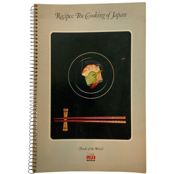 Time Life Foods of the World The Cooking Of Japan Spiral Bound Cookbook 1972 - Picture 1 of 11